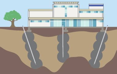 浸透固化注入工法