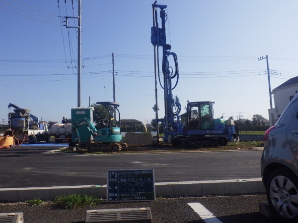 柱状地盤改良工事